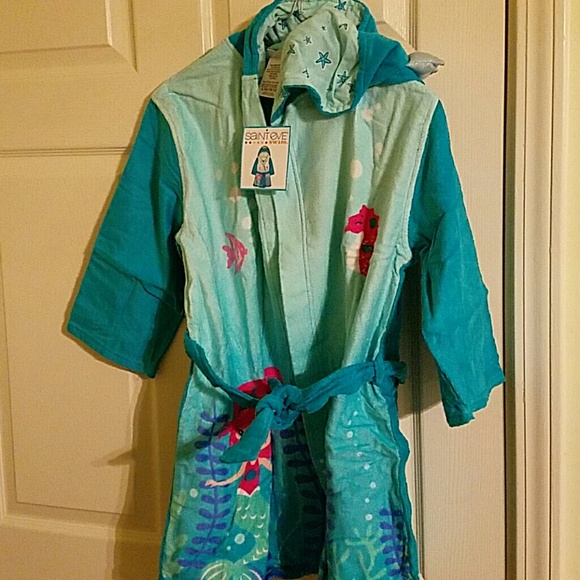 Saint Eve Swim Other - Kids Hooded Robe Towel Saint Eve Swim Other - Kids Hooded Robe Towel